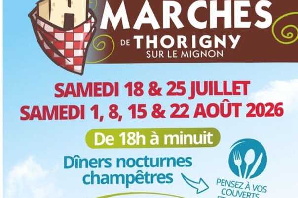 Illustration de la manifestation Les marchés de Thorigny-sur-le-Mignon