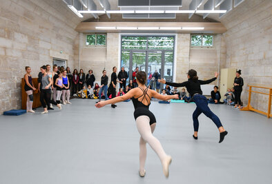 Inauguration après travaux du conservatoire de musique et de danse Auguste Tolbeque au centre Du Gesclin de Niort Inauguration du conservatoire Auguste Tolbecque