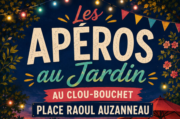 Illustration de la manifestation Quartier du Clou-Bouchet : les apéros au jardin