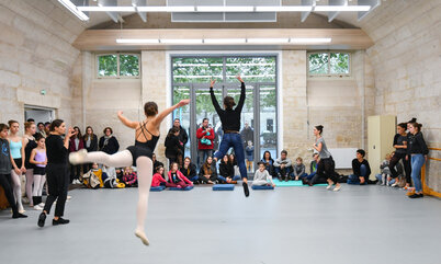 Inauguration après travaux du conservatoire de musique et de danse Auguste Tolbeque au centre Du Gesclin de Niort Inauguration du conservatoire Auguste Tolbecque