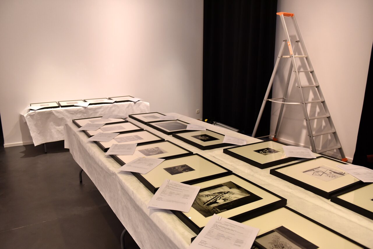 Dans les coulisses de l’exposition « HG Clouzot : un réalisateur en œuvres » ©Bruno Derbord