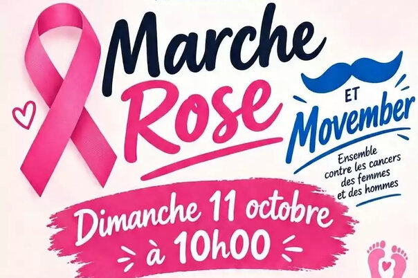 Illustration de la manifestation Marche Rose et Movember