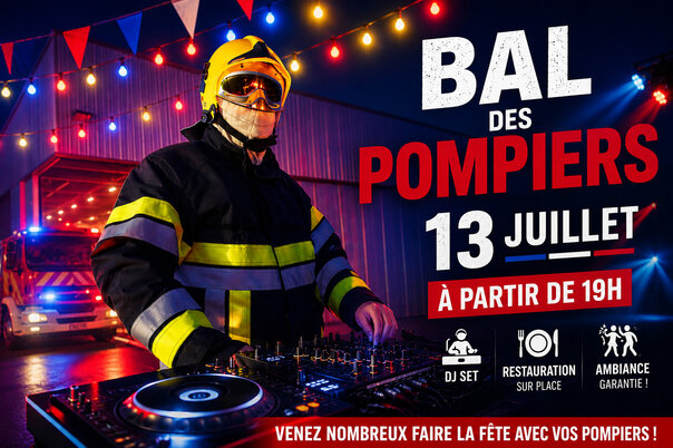 Illustration de la manifestation Bal des pompiers