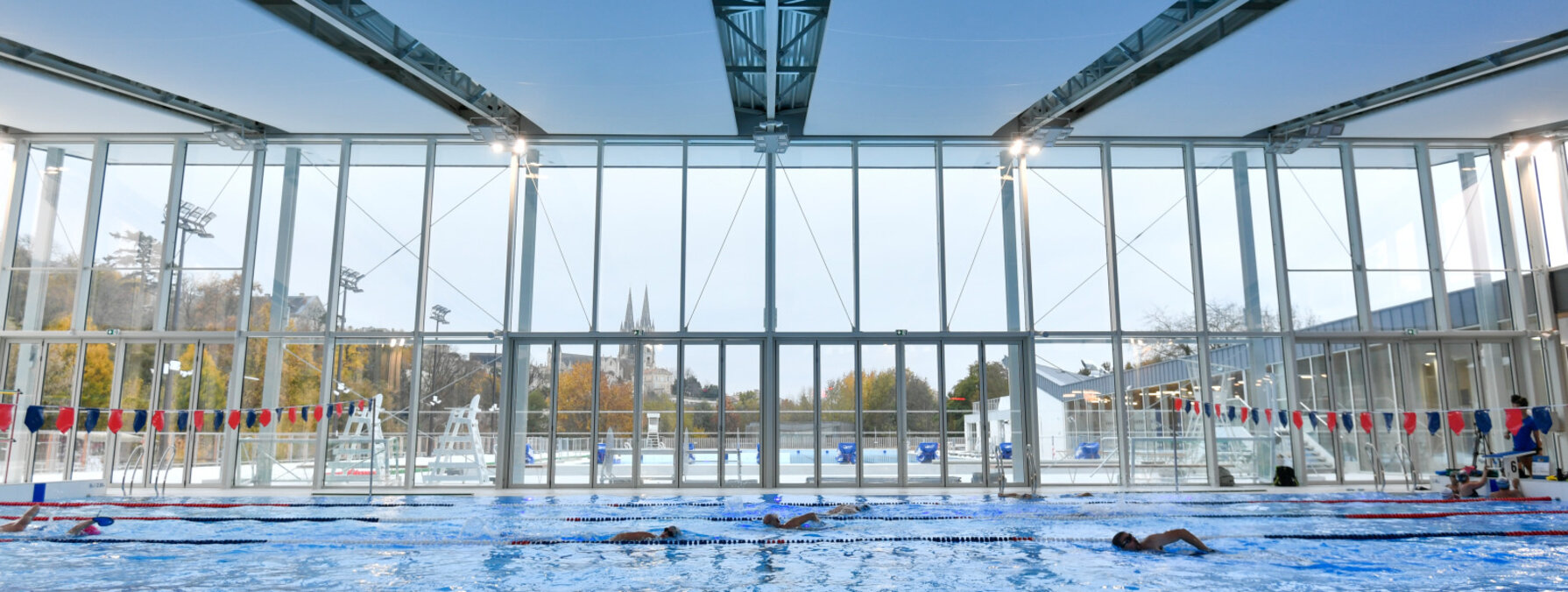 Ouverture de la piscine de Pré-Leroy