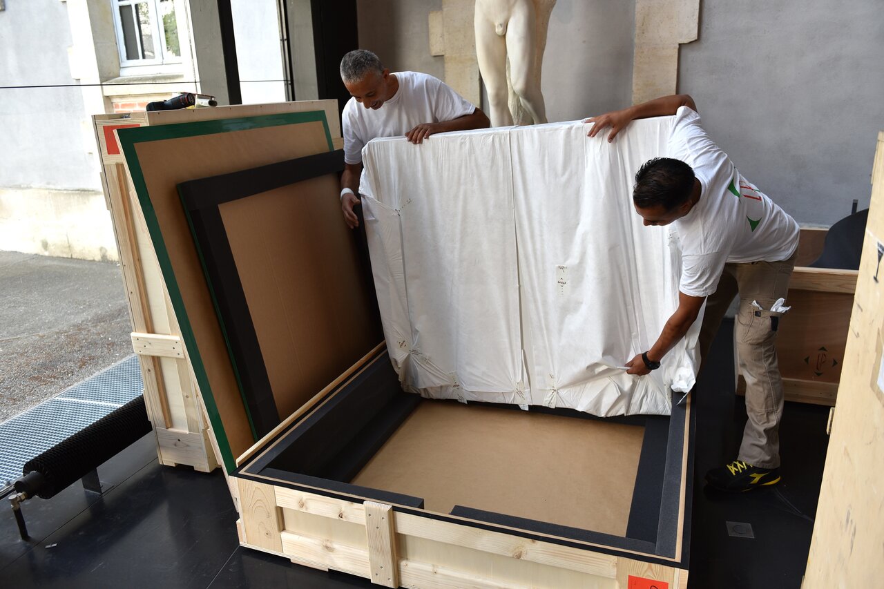 Dans les coulisses de l’exposition « HG Clouzot : un réalisateur en œuvres » ©Bruno Derbord