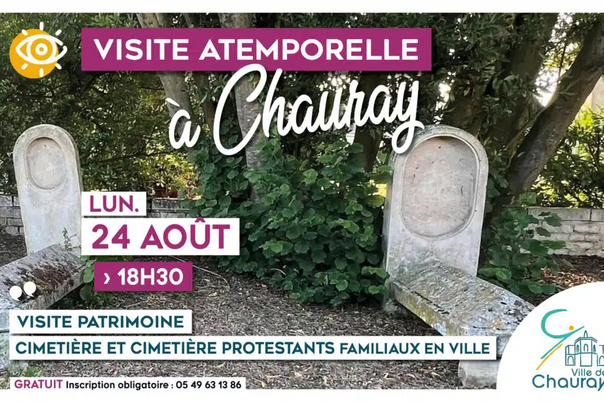 Illustration de la manifestation Visite Atemporelle à Chauray : les cimetières