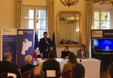 Les chefs d’entreprises des Deux-Sèvres sont reçus en Préfecture