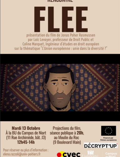 Fête des sciences et ciné-débat du film Flee à Niort