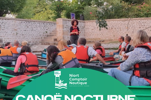 Illustration de la manifestation Découverte du patrimoine niortais depuis la Sèvre Niortaise