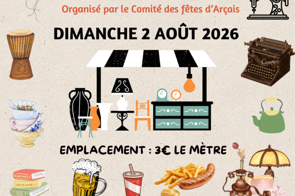 Illustration de la manifestation Vide-grenier à Arçais