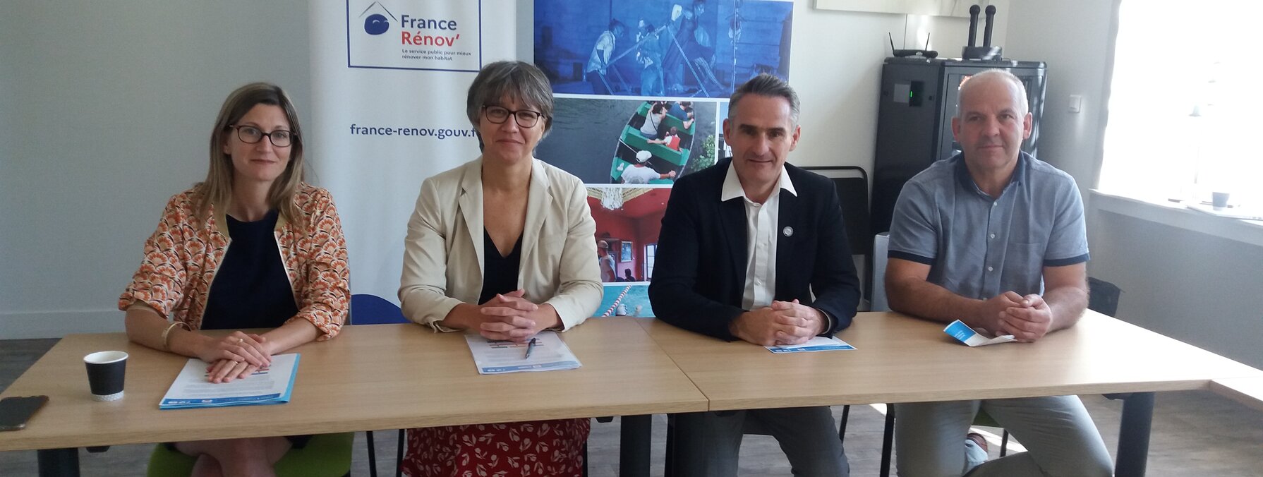 Point presse sur l'aide à la transition énergétique des TPE