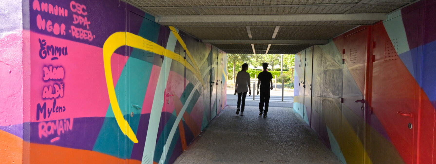 Inauguration chantier participatif au Clou Bouchet en presence de M. Jerome Baloge