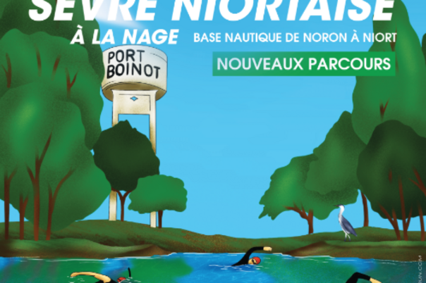 Illustration de la manifestation Descente de la Sèvre niortaise à la nage (4e édition)