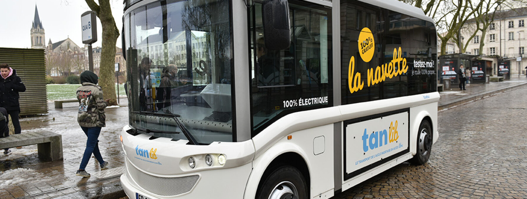 Navette électrique en test ©Bruno Derbord