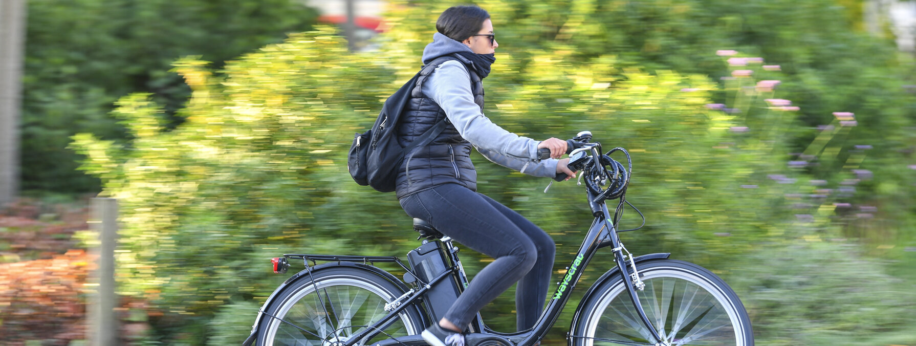 Velos dans la ville les niortais utilisent le velo comme moyen de locomotion