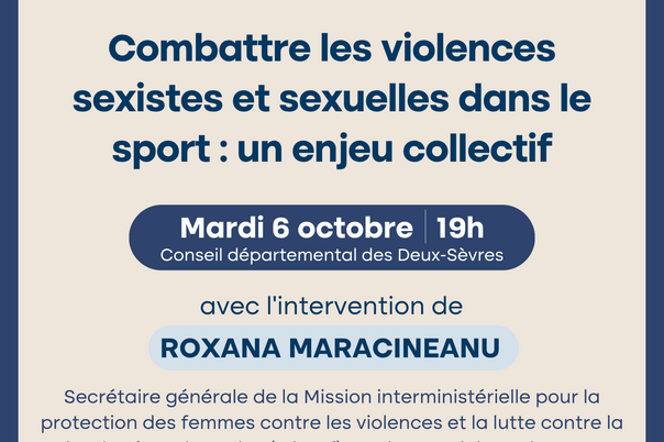 Illustration de la manifestation Combattre les violences sexistes et sexuelles dans le sport : un enjeu collectif