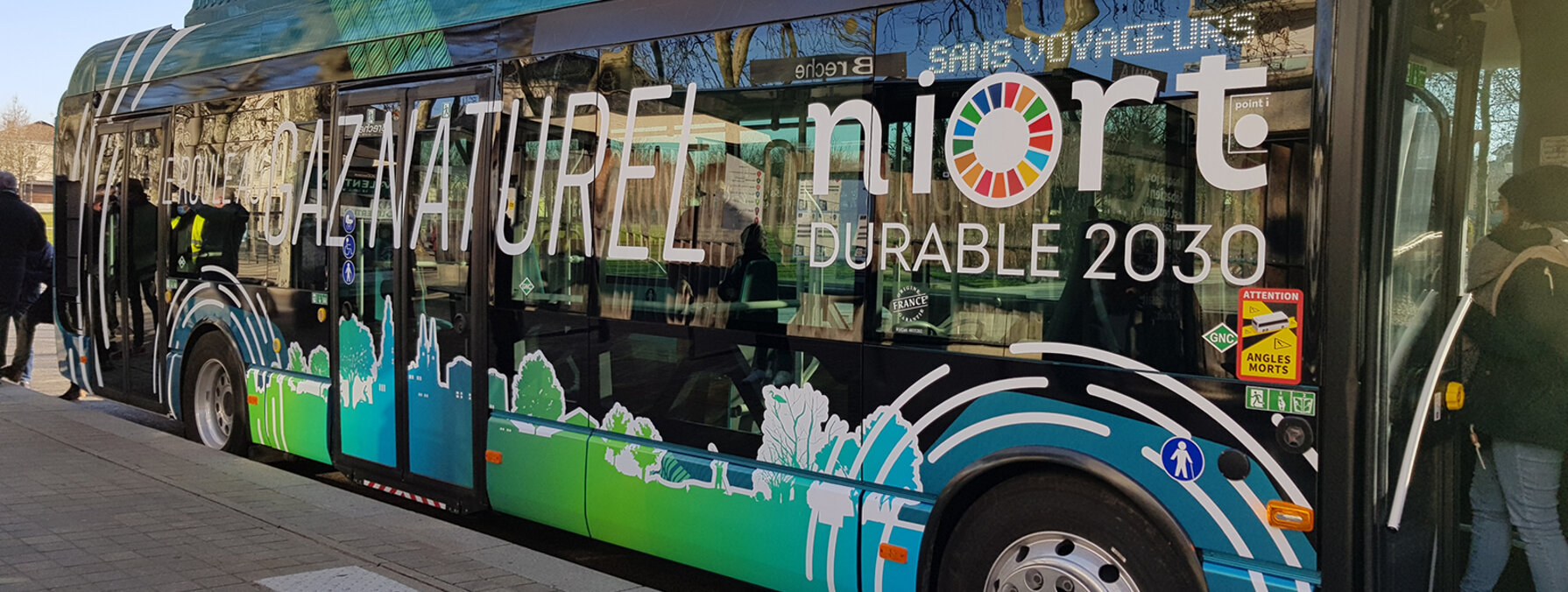 Les bus roulent au vert !