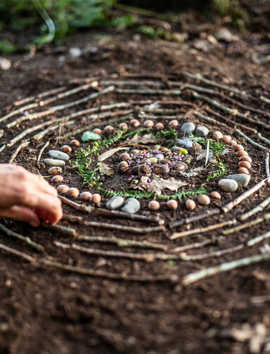 Atelier nature. Land Art