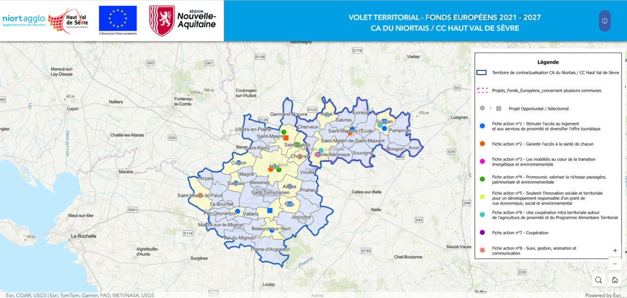 Cartographie des projets