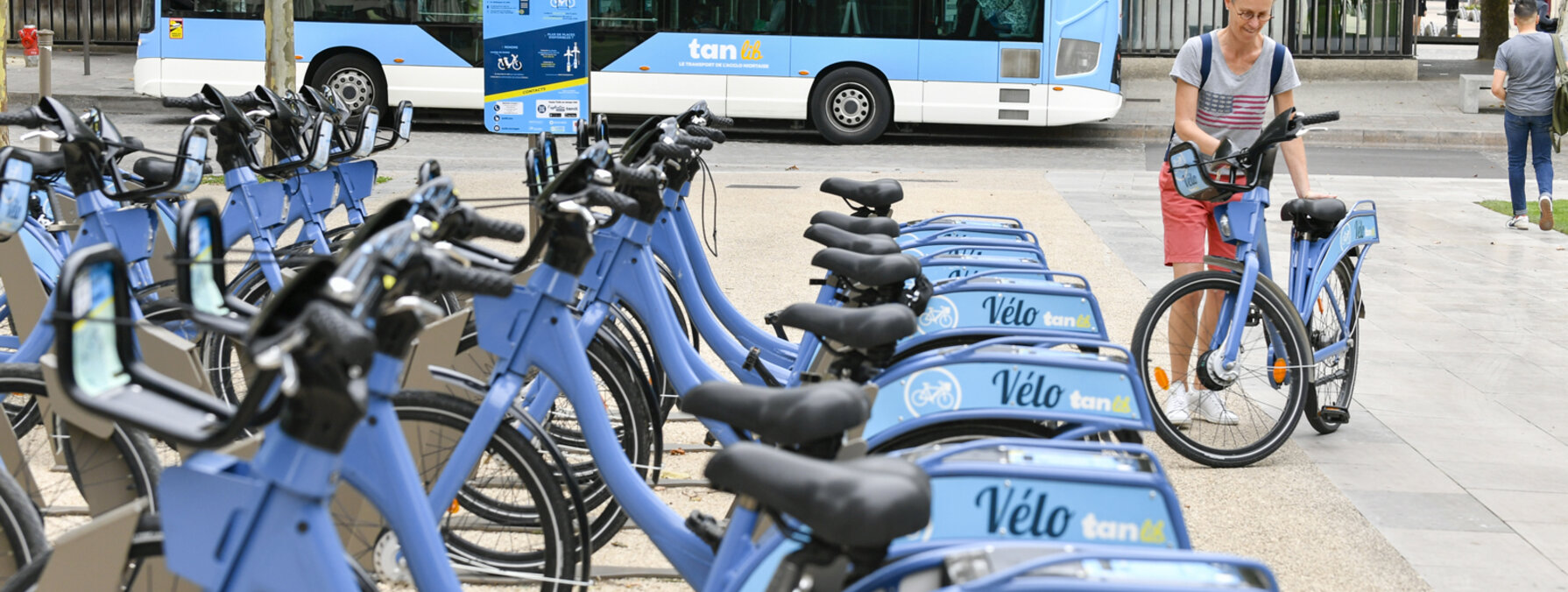 vélos en libre service