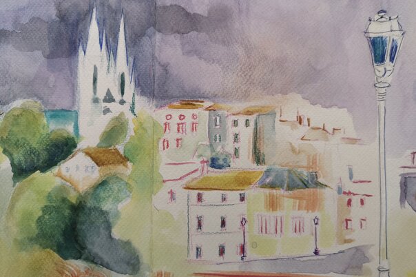 Illustration de la manifestation Croquis urbain à Niort