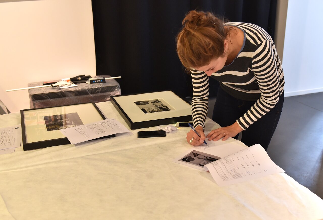 Dans les coulisses de l’exposition « HG Clouzot : un réalisateur en œuvres » ©Bruno Derbord