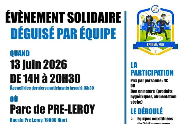 Illustration de la manifestation Parcours Enigma’FUN à Pré-Leroy