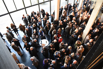 Cette année, la cérémonie de voeux de l'Agglomération a été organisée au musée Bernard d'Agesci ©BDerbord