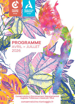 Programme avril-juillet 2026