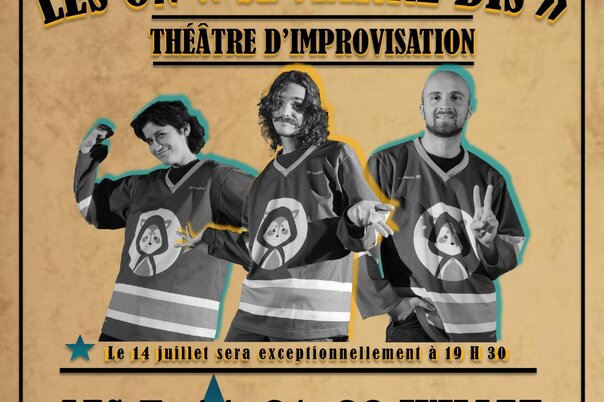 Illustration de la manifestation Théâtre d’impro : Les on « se marre dis » à Magné
