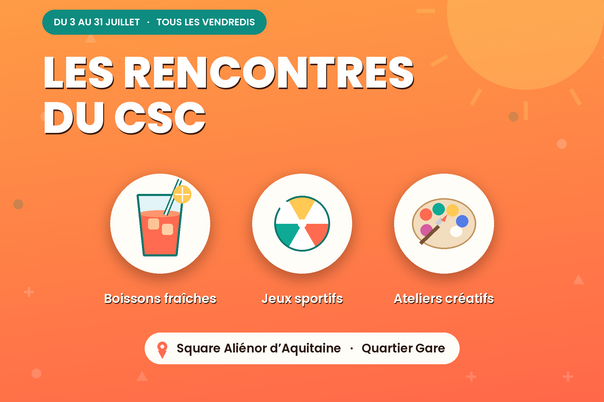 Illustration de la manifestation Quartier gare : les Rencontres du CSC