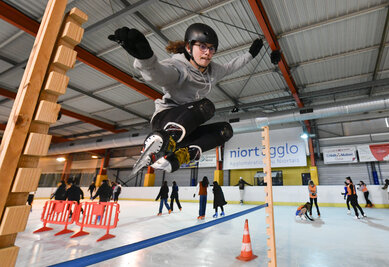 Freestyle a la patinoire de Niort Agglo Freestyle a la patinoire de Niort Agglo