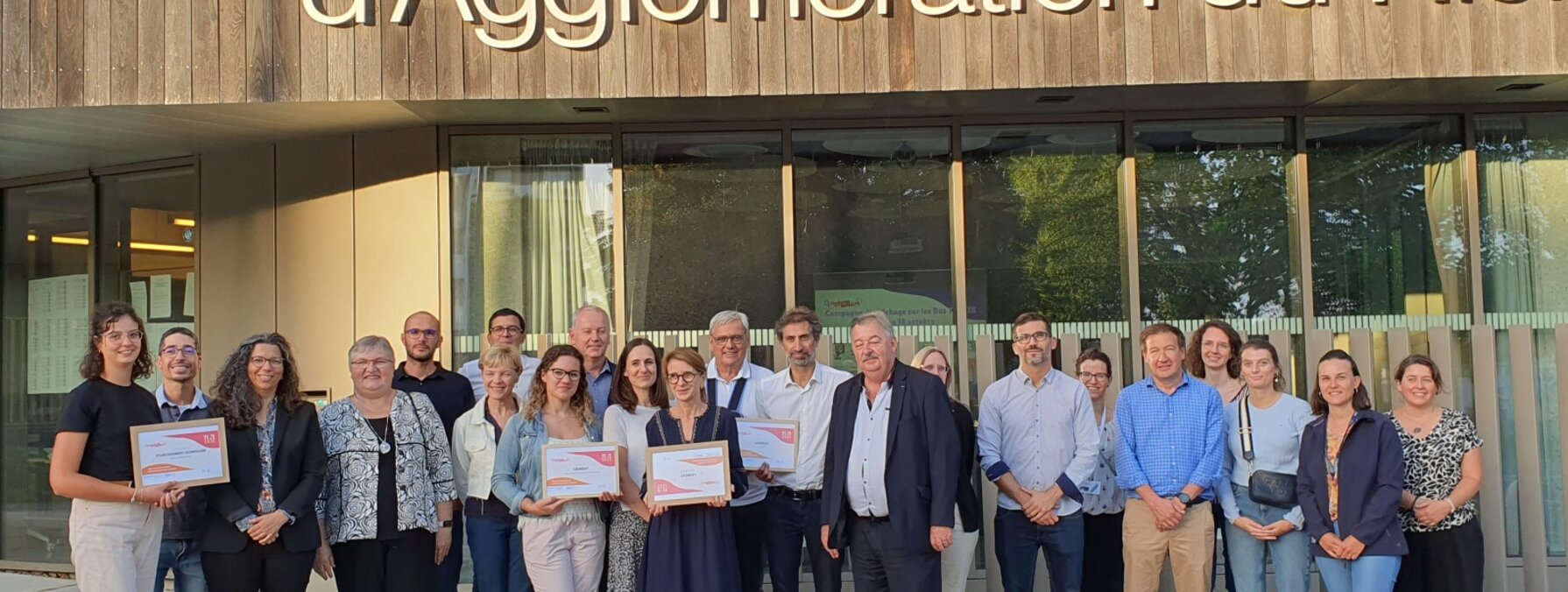 Photo des lauréats du Challenge de la Mobilité 2023