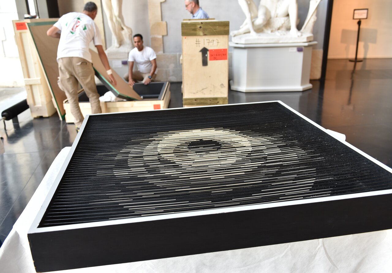Dans les coulisses de l’exposition « HG Clouzot : un réalisateur en œuvres » ©Bruno Derbord